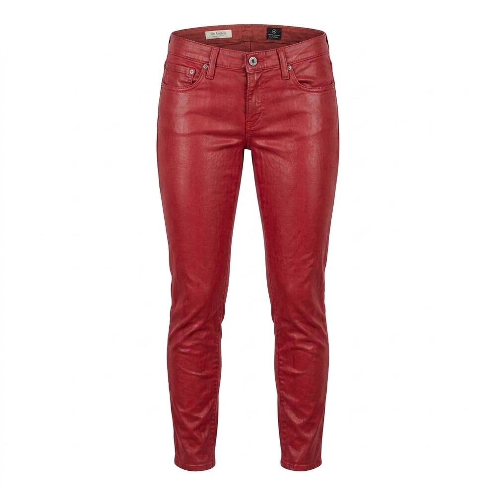 AG Adriano Goldschmied The Legging Coated Super Skinny Pants Women Size 29